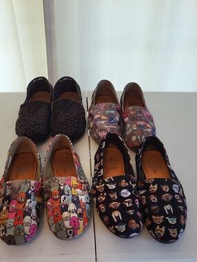 4 Pair Size 7.5 Bobs & Toms Shoes